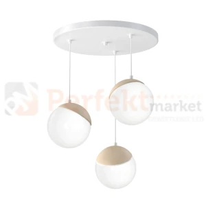 Lampa wisząca SFERA WOOD 3xE14 MLP5425
