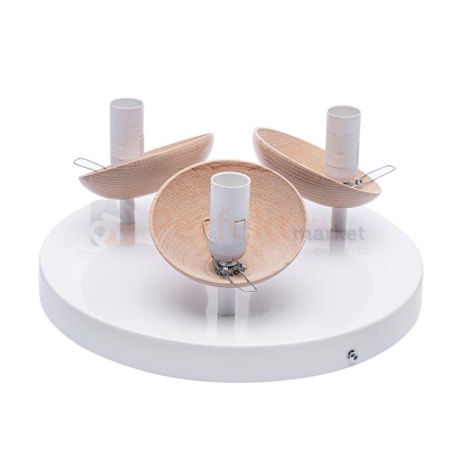 Lampa sufitowa SFERA WOOD 3xE14 MLP5429