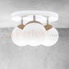Lampa sufitowa SFERA WOOD 3xE14 MLP5429