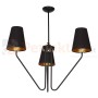 Żyrandol VICTORIA BLACK 3xE27 MLP4912