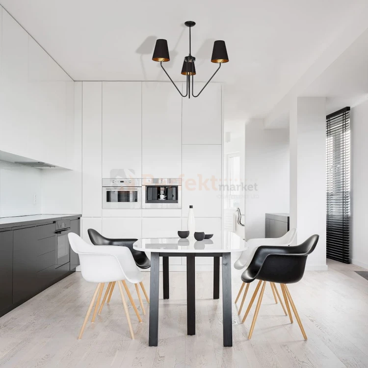 Żyrandol VICTORIA BLACK 3xE27 MLP4912