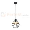 Lampa wisząca CLIFF BLACK 1xE27 MLP5524