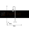 Lampa stojąca CLIFF BLACK 1xE27 MLP5528