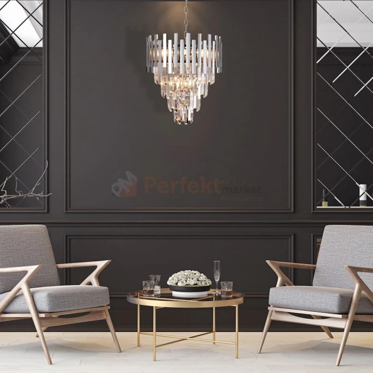 Żyrandol ASPEN II CHROME 6xE14 ML5997