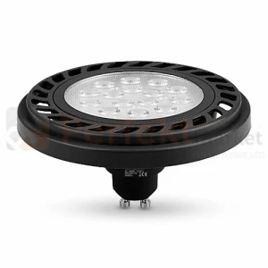 Żarówka LED ES111 GU10 230V 9W 30* czarna barwa 4000K