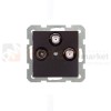 novella 92105553 gniazdo 2xSAT-tv czarne perfektmrket.jpg