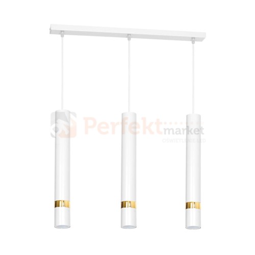 Lampa wisząca JOKER WHITE/GOLD 3xGU10 MLP6082