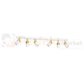 Lampa sufitowa JOKER WHITE/GOLD 6xGU10 MLP6131