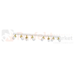Lampa sufitowa JOKER WHITE/GOLD 8xGU10 MLP6132
