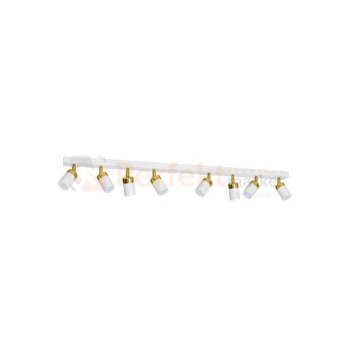Lampa sufitowa JOKER WHITE/GOLD 8xGU10 MLP6132
