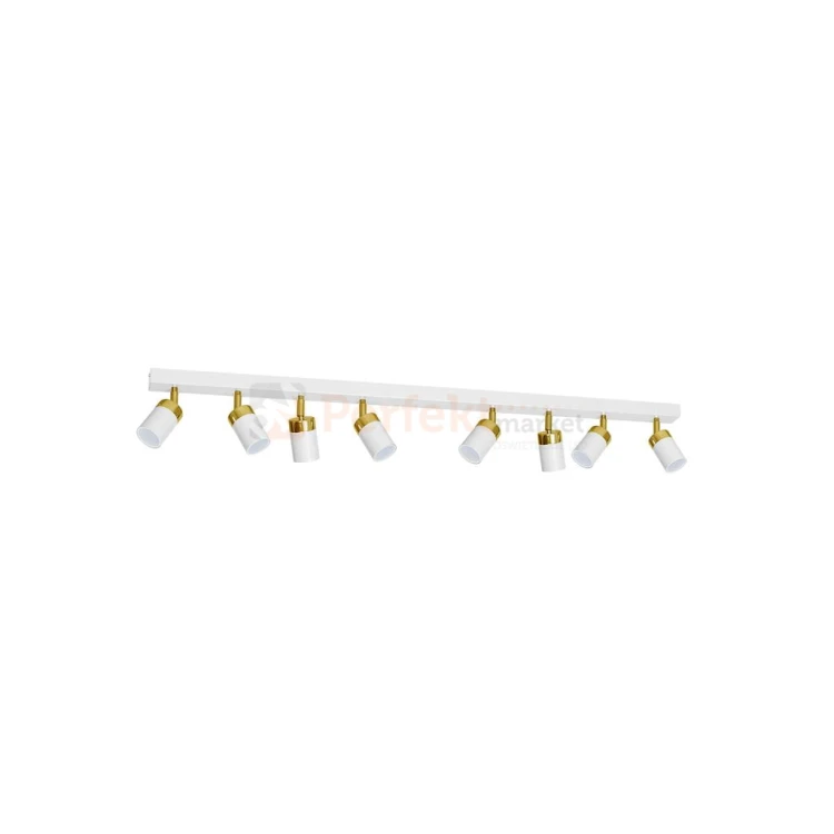 Lampa sufitowa JOKER WHITE/GOLD 8xGU10 MLP6132