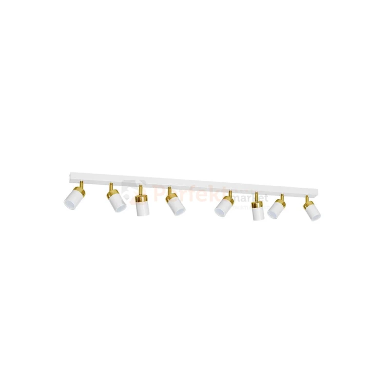 Lampa sufitowa JOKER WHITE/GOLD 8xGU10 MLP6132