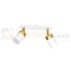 Lampa sufitowa JOKER WHITE/GOLD 2xGU10 MLP6129