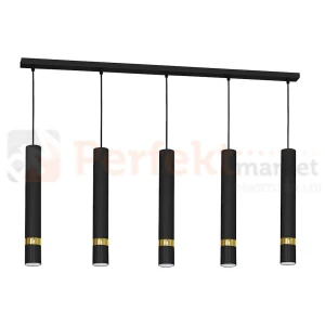 Lampa wisząca JOKER BLACK/GOLD 5xGU10 MLP6121