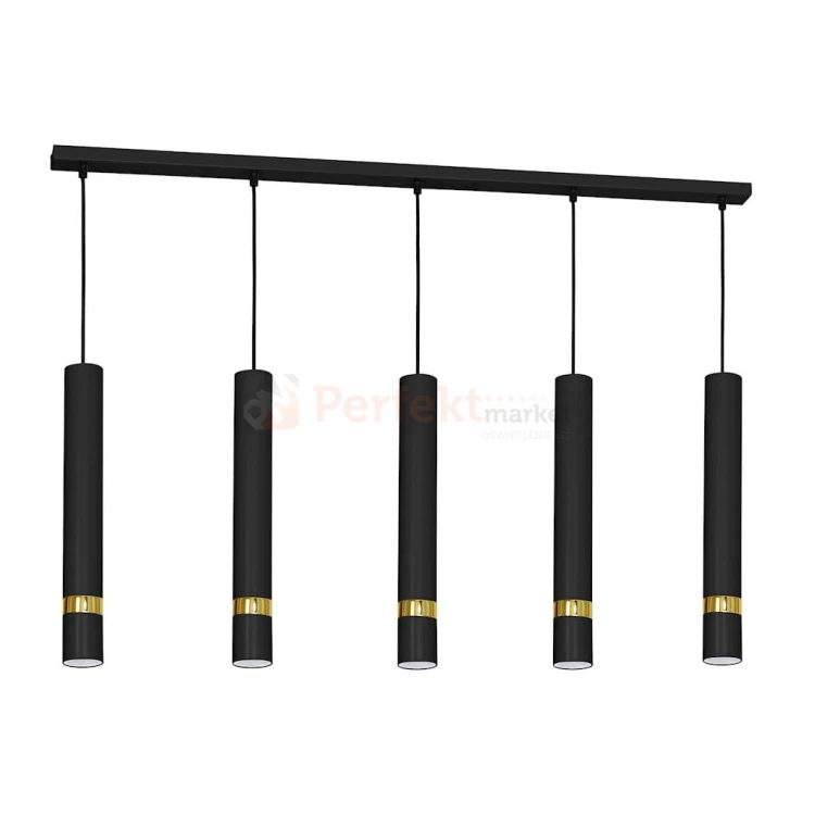 Lampa wisząca JOKER BLACK/GOLD 5xGU10 MLP6121