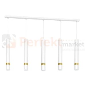 Lampa wisząca JOKER WHITE/GOLD 5xGU10 MLP6122