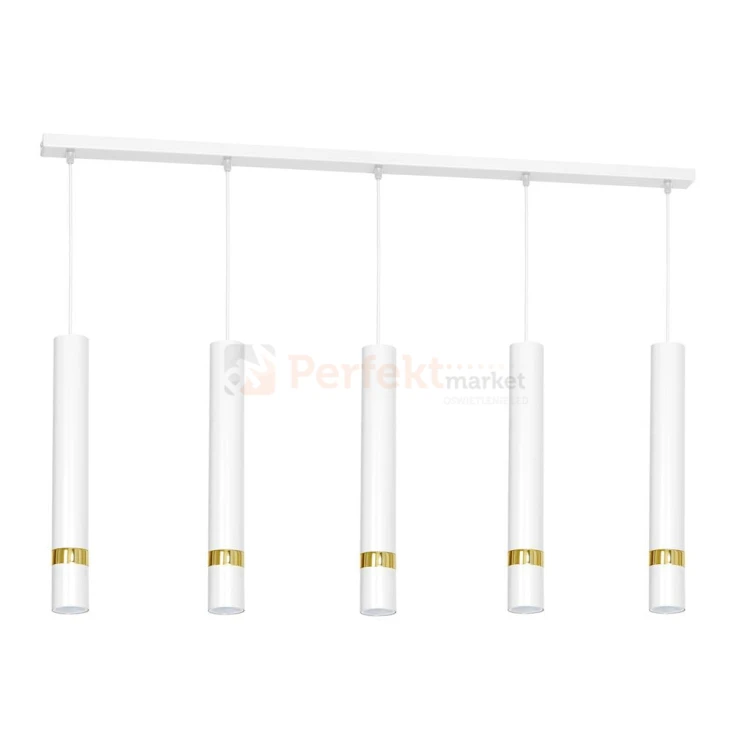 Lampa wisząca JOKER WHITE/GOLD 5xGU10 MLP6122