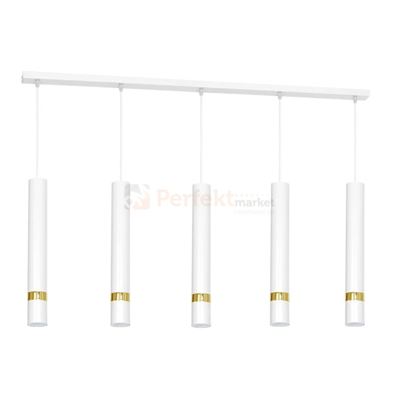 Lampa wisząca JOKER WHITE/GOLD 5xGU10 MLP6122