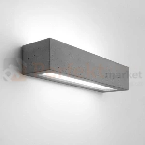 Kinkiet betonowy 2xE27 prostokąt Solid 9721 Nowodvorski
