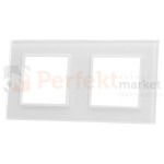 perfektmarket GPF-2-61 Podwójna BIAŁA RAMKA SZKLANA LIVOLO.jpg