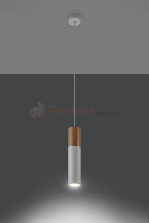 Lampa wisząca PABLO biała SL.0628 Sollux