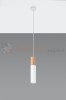 Lampa wisząca PABLO biała SL.0628 Sollux