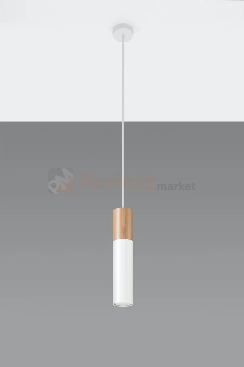 Lampa wisząca PABLO biała SL.0628 Sollux