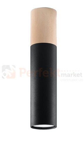 Plafon PABLO czarny SL.0635 Sollux