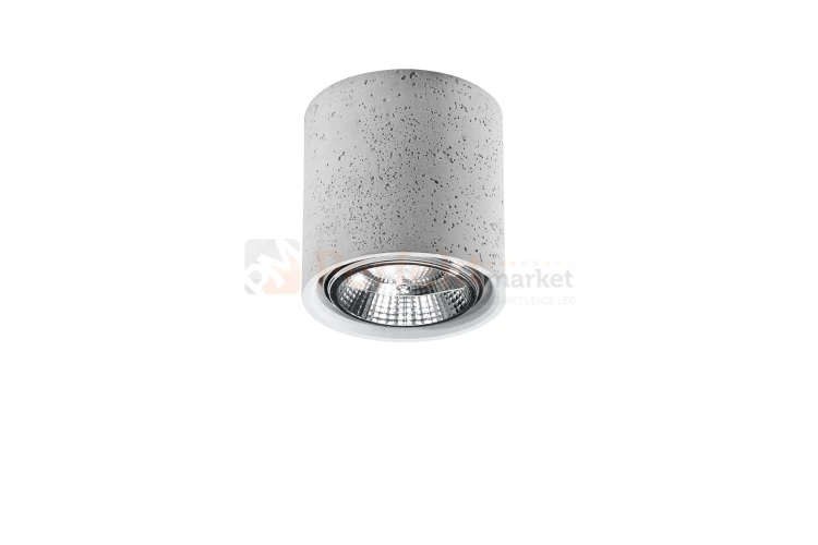 Plafon CULLO 140 beton  SL.0645 Sollux