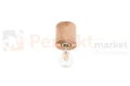 Plafon SALGADO naturalne drewno SL.0672 Sollux