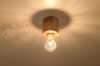 Plafon SALGADO naturalne drewno SL.0672 Sollux