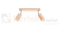Plafon BERG 2 naturalne drewno SL.0702 Sollux