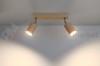 Plafon BERG 2 naturalne drewno SL.0702 Sollux