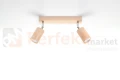 Plafon BERG 2 naturalne drewno SL.0702 Sollux