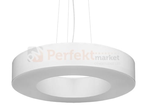 Żyrandol SATURNO SLIM 50 biały SL.0749 Sollux