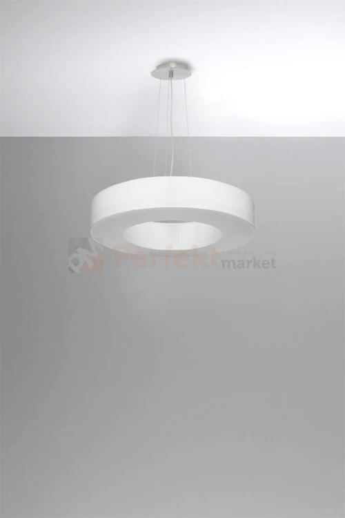 Żyrandol SATURNO SLIM 50 biały SL.0749 Sollux