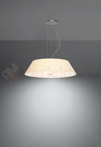  Żyrandol klasyczny lampa wisząca VEGA 60 biały SL.0765 Sollux