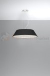 Żyrandol VEGA 60 czarny SL.0766 Sollux