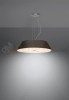 Żyrandol VEGA 60 czarny SL.0766 Sollux