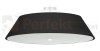 Plafon VEGA 60 czarny SL.0768 Sollux