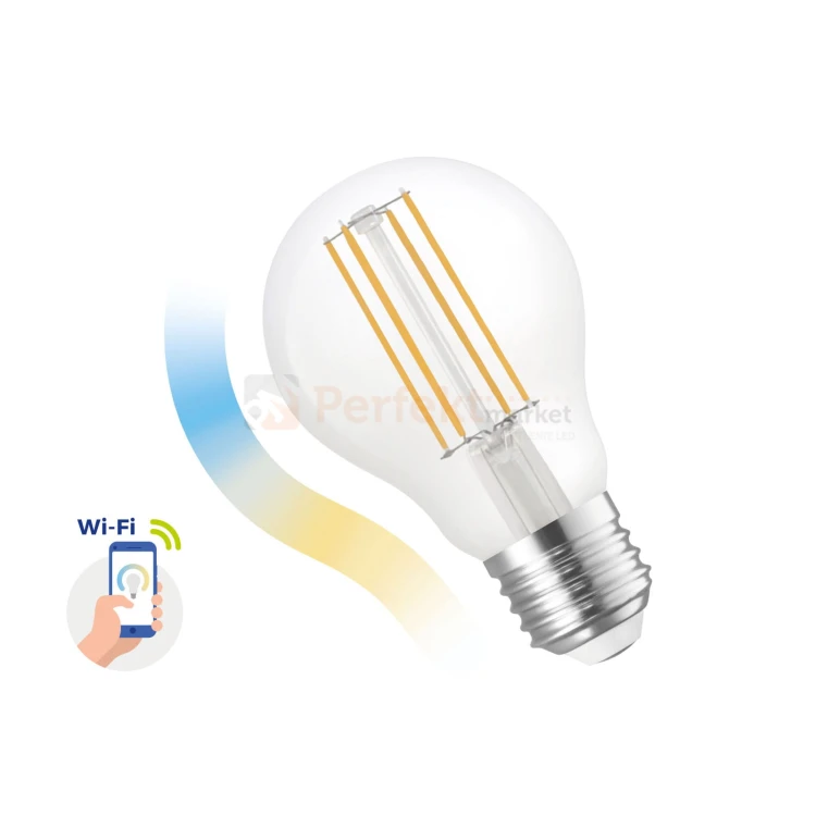 zarowka led smart wifi sterowana telefonem ściemnialna e27 5w clear cctWOJ14418.jpg