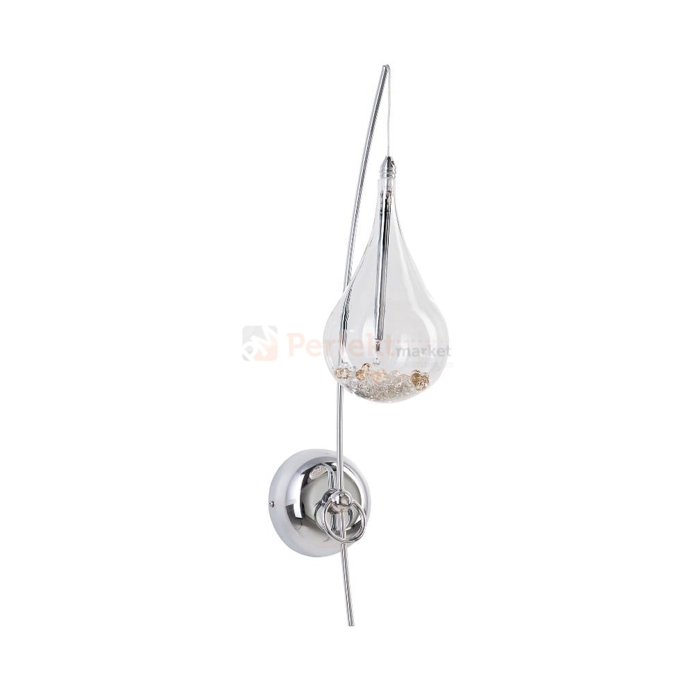 kinkiet perle szklany krople wody Zuma Line W0226-01A-F4RK.jpg