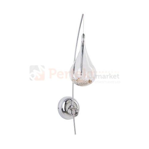 kinkiet perle szklany krople wody Zuma Line W0226-01A-F4RK.jpg