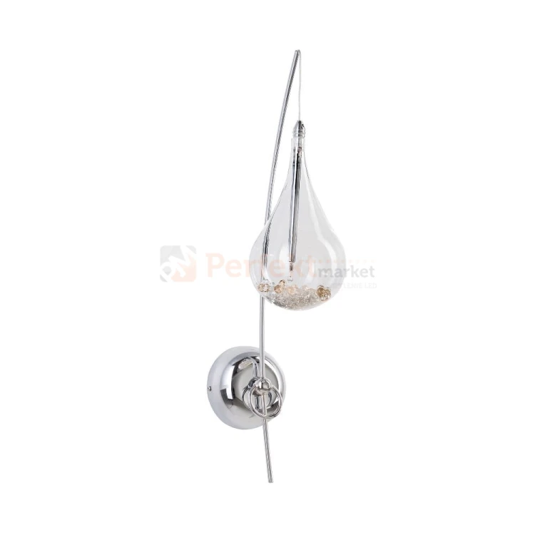 kinkiet perle szklany krople wody Zuma Line W0226-01A-F4RK.jpg