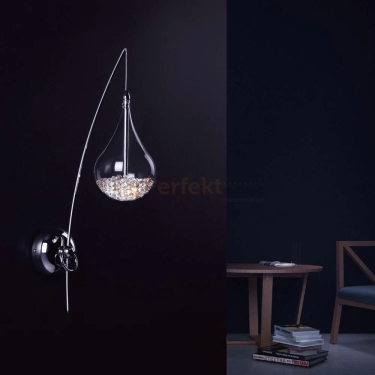 kinkiet perle szklany krople wody Zuma Line W0226-01A-F4RK_visual.jpg