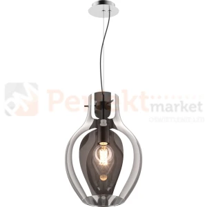 Zuma Line Bresso lampa wisząca P19066A-D28 dymione szkło