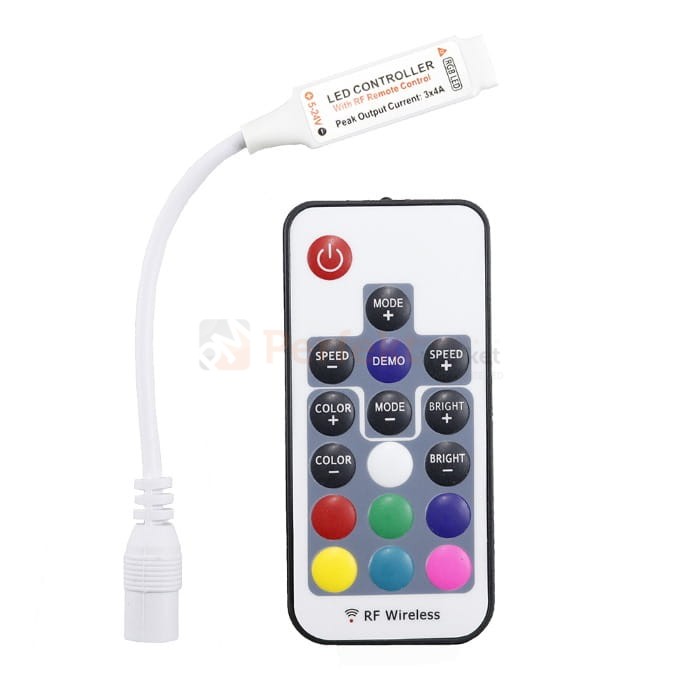 sterownik do tasm led rgb z pilotem mini bialy pilot rf 12v 72w perfektmarket.jpg