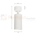 Spot MICA WHITE 1xGU10 ML6087