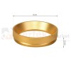 Złoty ring do lamp MICA ML6094