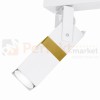 Lampa sufitowa VIDAR WHITE/GOLD 3xGU10 MLP6274